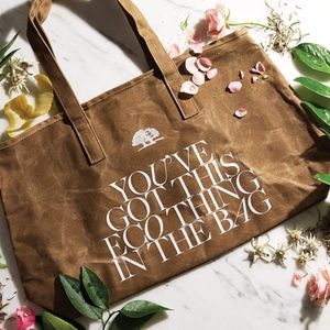 New! Origins Brand Eco Canvas Tote Bag